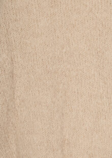 Strickjacke aus Grobstrick - Beige – Bild 3
