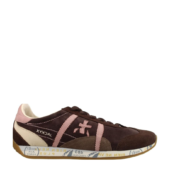 Sneakers "Jacky" - Braun/Rosa