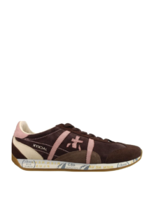Sneakers "Jacky" - Braun/Rosa