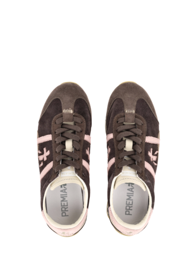 Sneakers "Jacky" - Braun/Rosa – Bild 4