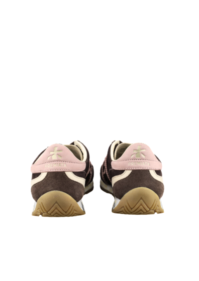 Sneakers "Jacky" - Braun/Rosa – Bild 3