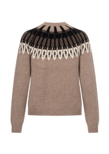 Wollpullover "Arlo" in Norwegermuster - Multi – Bild 3