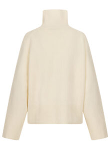 Pullover "Alpha" aus Wolle - Cremeweiß – Bild 3