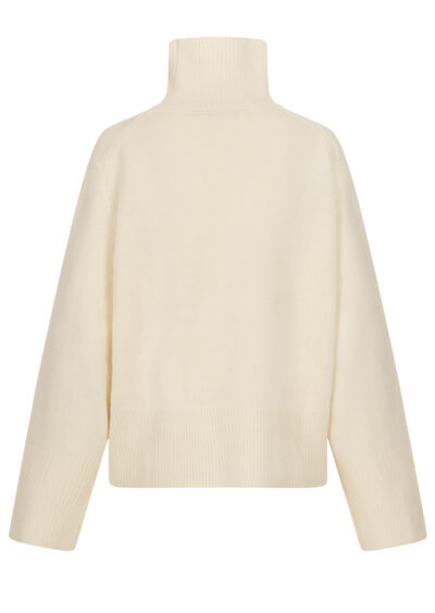 Pullover "Alpha" aus Wolle - Cremeweiß – Bild 3