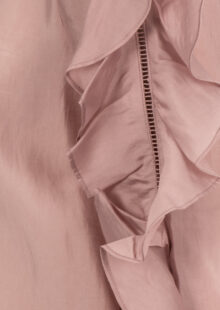 Bluse mit Volants "Molly" - Rosa – Bild 3