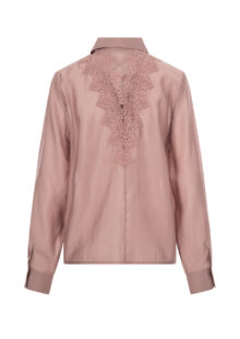 Bluse mit Spitze "Molly" - Rosa – Bild 2