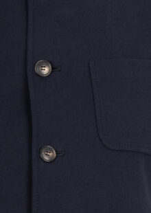 Blazer aus Baumwolle – Dunkelblau – Bild 3