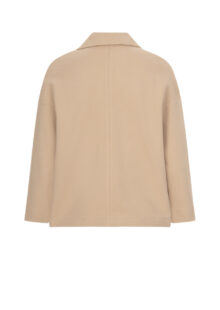 Blazerjacke aus Baumwolle - Beige – Bild 2