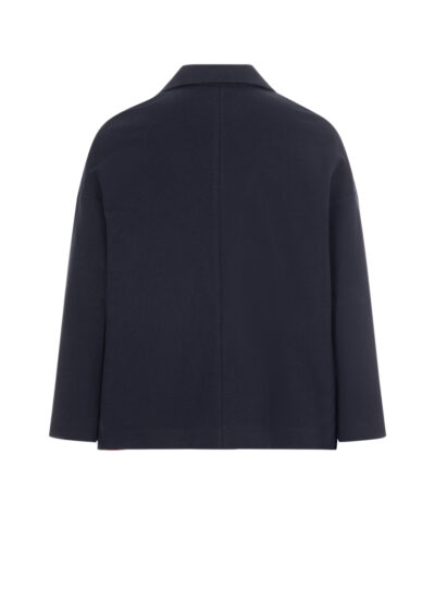 Blazerjacke aus Baumwolle - Dunkelblau – Bild 2