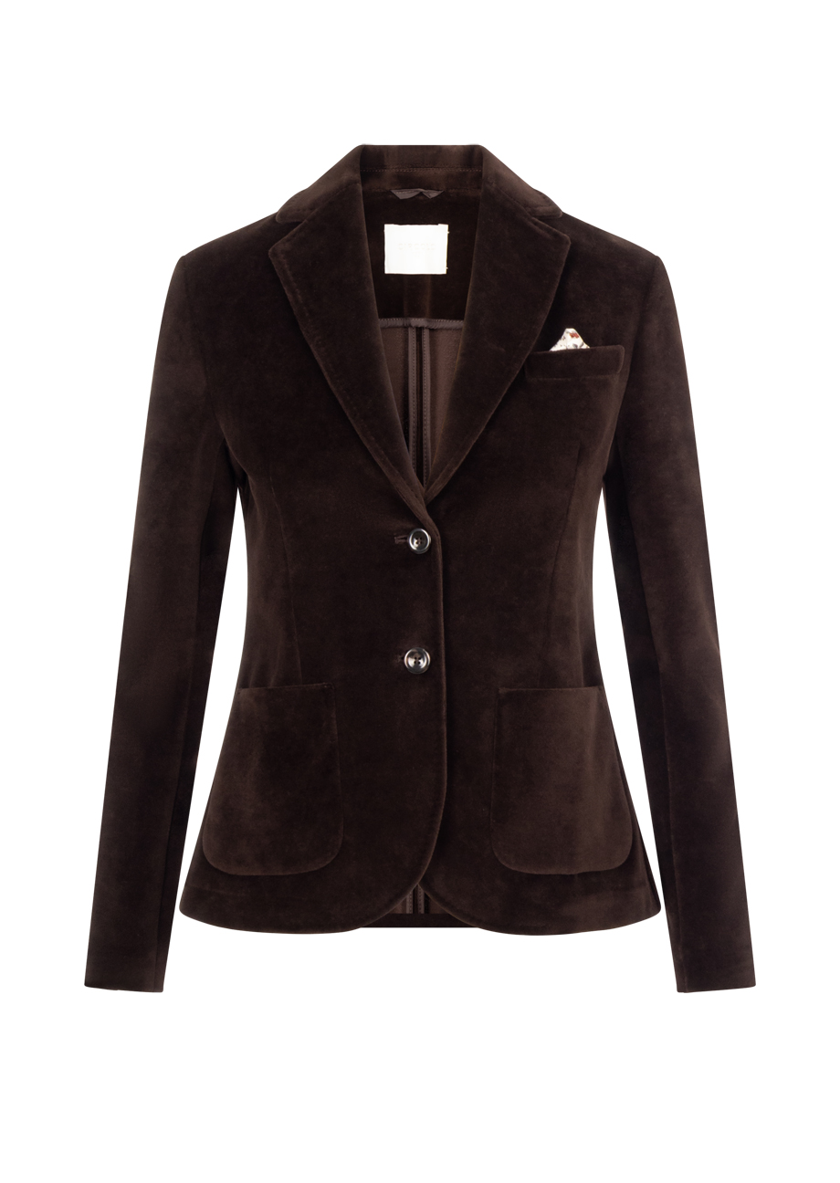 circolo-blazer-samt-braun