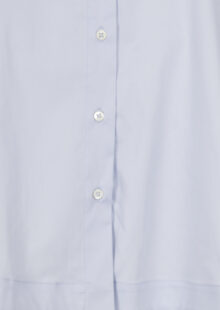 Bluse mit V-Ausschnitt - Hellblau – Bild 3