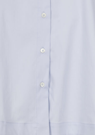 Bluse mit V-Ausschnitt - Hellblau – Bild 3