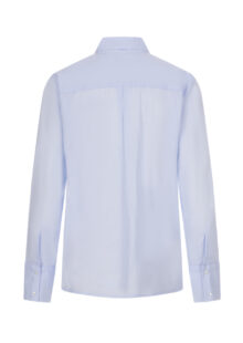 Bluse aus Baumwolle - Hellblau – Bild 2