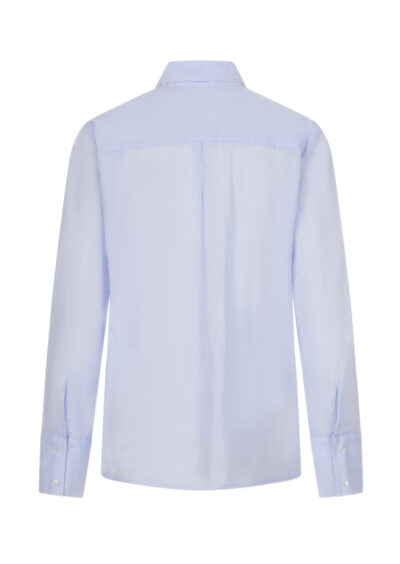 Bluse aus Baumwolle - Hellblau – Bild 2