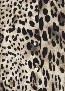 Bluse aus Viskose mit Animal-Print - Multi – Bild 3