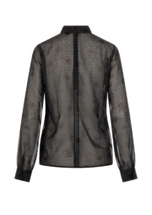 Bluse "Dorothea" - Dunkelgrau – Bild 2