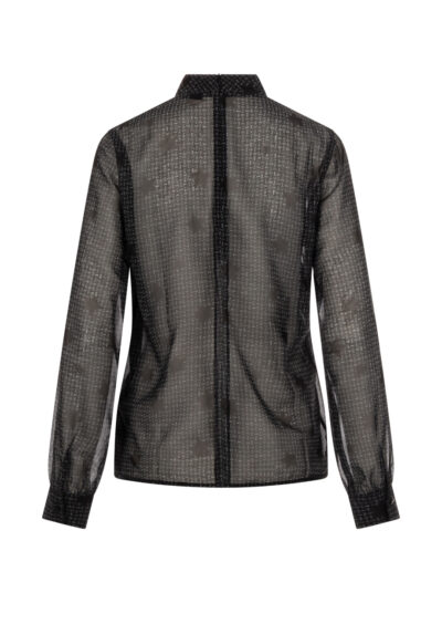 Bluse "Dorothea" - Dunkelgrau – Bild 2