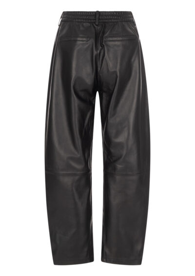 Lederhose "Mia" - Schwarz – Bild 2