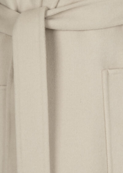 Mantel "Allegor" mit Gürtel - Beige – Bild 3