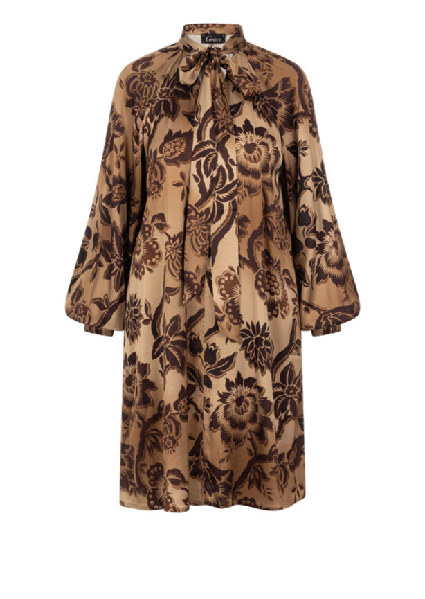 grace-kleid-blumenmuster-braun