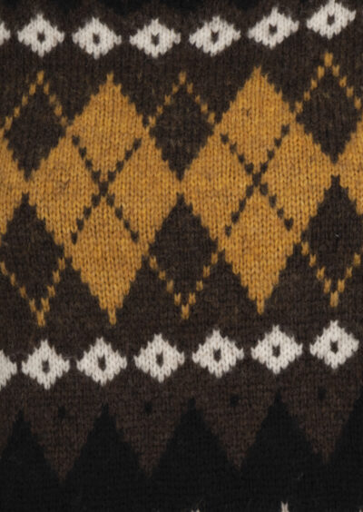 Pullover mit Norwegermuster – Braun/Multi – Bild 4