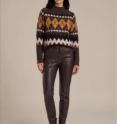 Pullover mit Norwegermuster – Braun/Multi