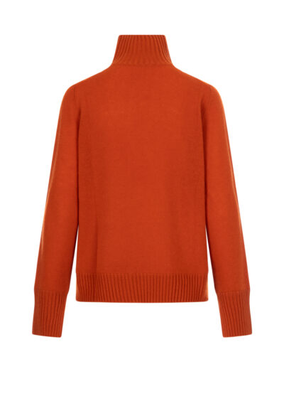 Pullover aus Kaschmir - Orangegelb – Bild 2