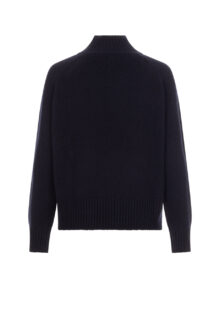Pullover aus Schurwolle und Kaschmir - Dunkelblau – Bild 2