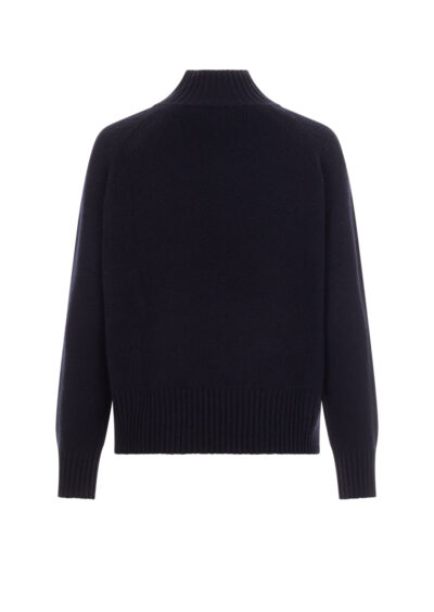 Pullover aus Schurwolle und Kaschmir - Dunkelblau – Bild 2