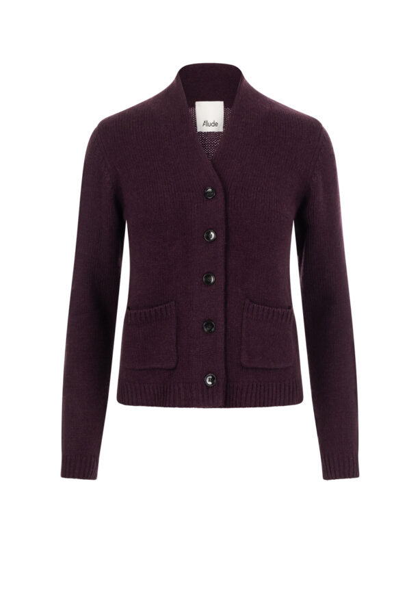 allude-weste-schurwolle-lila