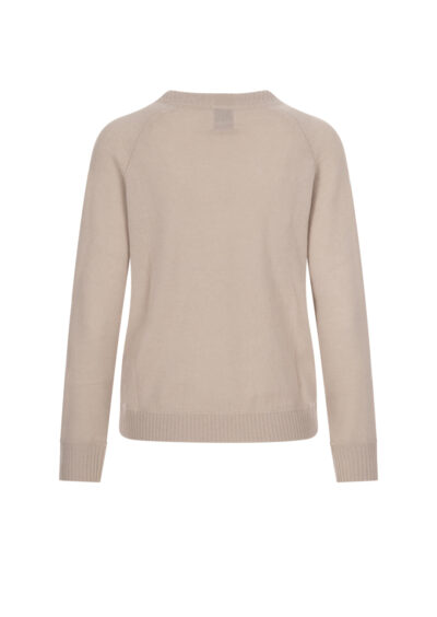 Pullover aus Schurwolle und Kaschmir - Beige – Bild 2