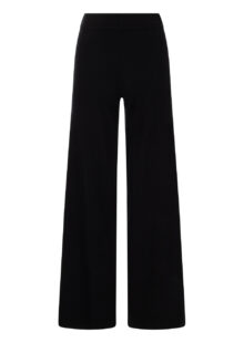 Strickhose aus Schurwolle und Kaschmir - Schwarz – Bild 2