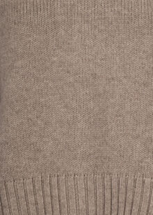 Pullover aus Schurwolle und Kaschmir - Taupe – Bild 3
