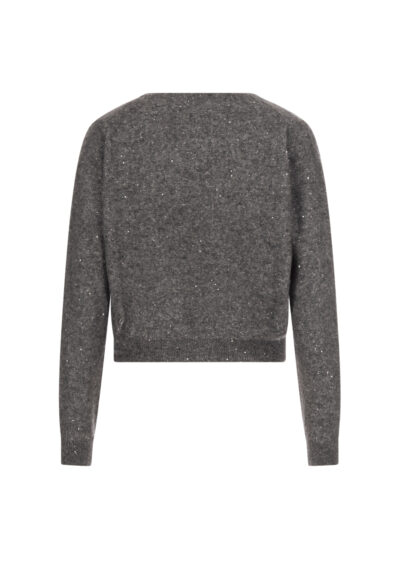 Pullover aus Kaschmir und Seide - Grau – Bild 2