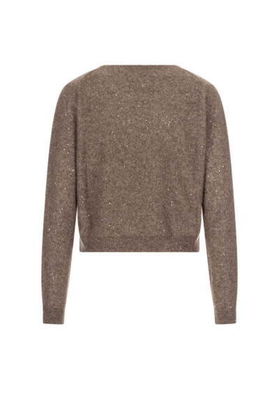 Pullover aus Kaschmir und Seide - Hellbraun – Bild 2