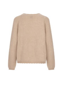V-Neck-Pullover aus Kachmir - Beige – Bild 2