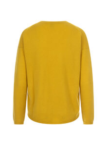 Kaschmirpullover - Senfgelb – Bild 2