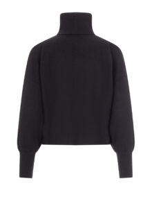 Pullover "Marla" aus Wolle und Kaschmir – Schwarz – Bild 2