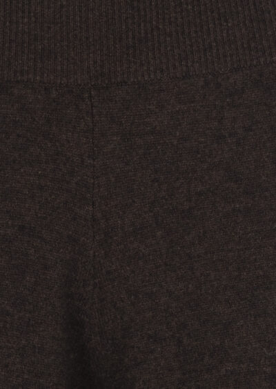 Strickhose aus Wolle und Kaschmir - Dunkelbraun – Bild 3