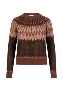 roberto-collina-pullover-norwegermuster-braun-rosa