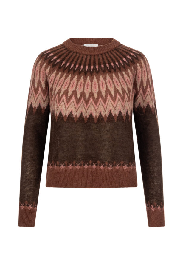 roberto-collina-pullover-norwegermuster-braun-rosa