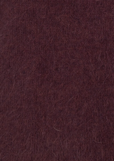 Strickpullover – Weinrot – Bild 3