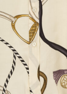 Bluse "Parole" aus Viskose - Beige/Multi – Bild 3