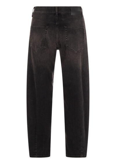 Barrel-Jeans "Elin" - Dunkelgrau – Bild 3