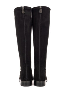 Flache Stretch-Stiefel - Schwarz – Bild 5