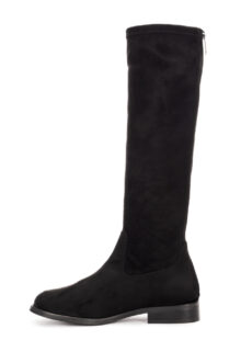 Flache Stretch-Stiefel - Schwarz – Bild 3