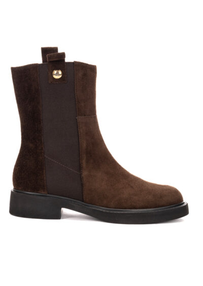 Flache Stiefeletten - Braun – Bild 2