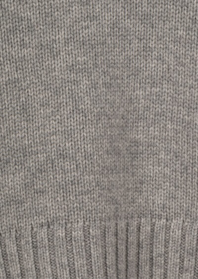 Pullover aus Schurwolle und Kaschmir - Grau – Bild 3