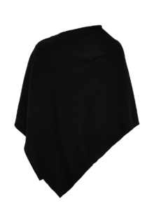 Poncho aus Wolle und Kaschmir - Schwarz – Bild 2