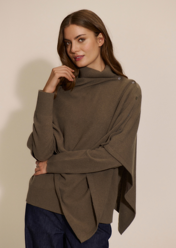 rosemunde-strick-poncho-taupe
